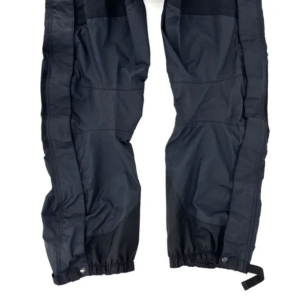Patagonia Women's Black Snow Ski Pants Waterproof Size 12 Full Zip